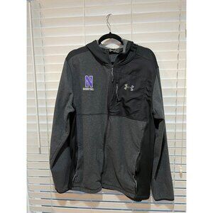 Under Armour Northwestern Wildcats Basketball Fleece Jacket - Size XL‎
